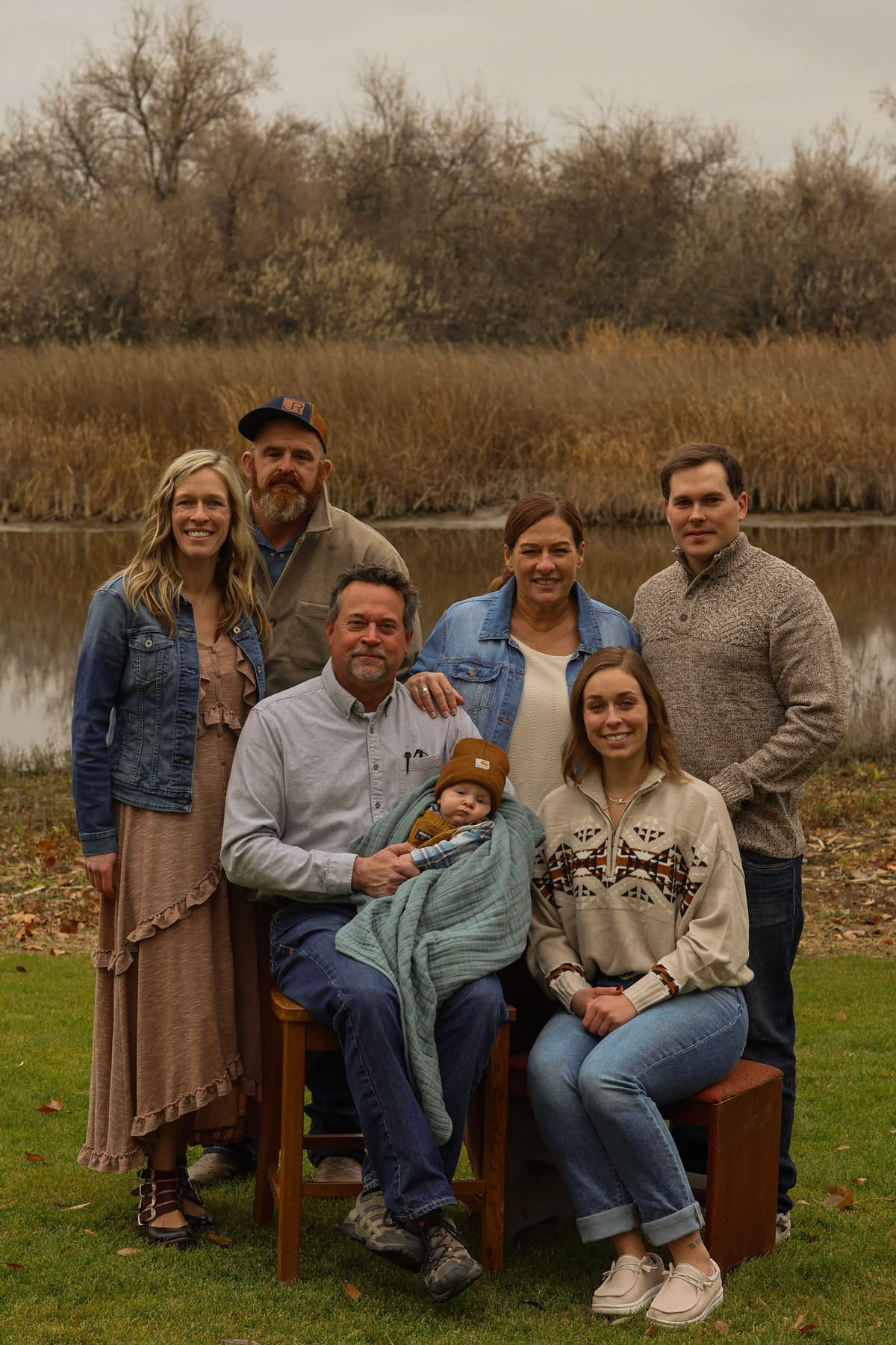 Darci Homesley with family